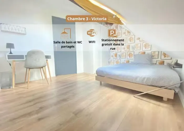 Accommodatie bij particulieren Colocation A Avec Terrasse *