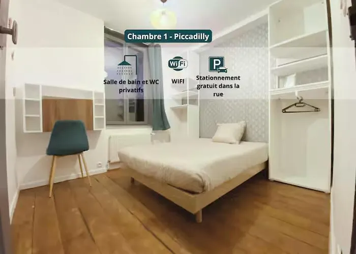 Homestay Colocation A Avec Terrasse Roubaix